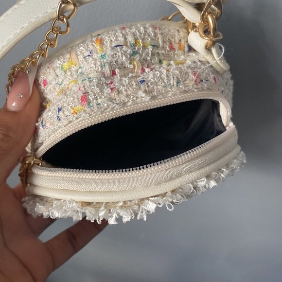 Mini Pearl Floral Design Bag - Chain & Pocket✨ - Picture 4 of 5